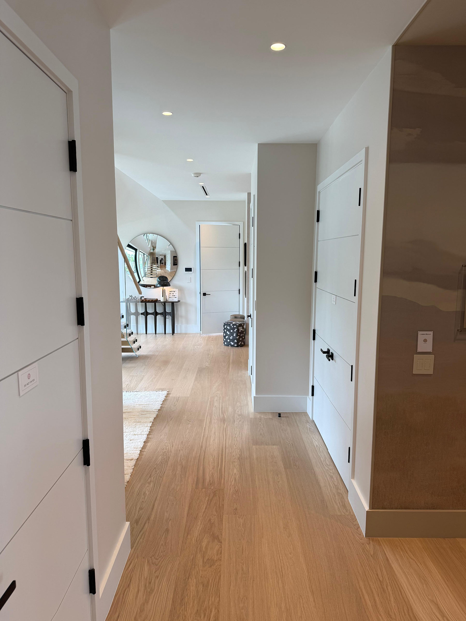 Premium interior hallway — completed